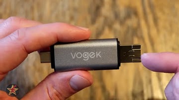 Vogek 3-in-1 USB 3.0 / USB C/ Micro USB Card Reader Review