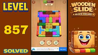 Wooden Slide – Level 857 | Walkthrough