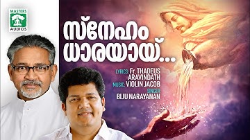 Sneham Dharayaay | സ്നേഹം ധാരയായ് | Biju Naarayanan | Violin Jacob | Fr.Thadeus Aravindath