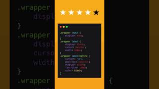 Star Rating widget #shorts