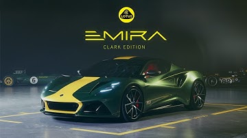 Lotus Emira Clark Edition, our tribute to a racing legend