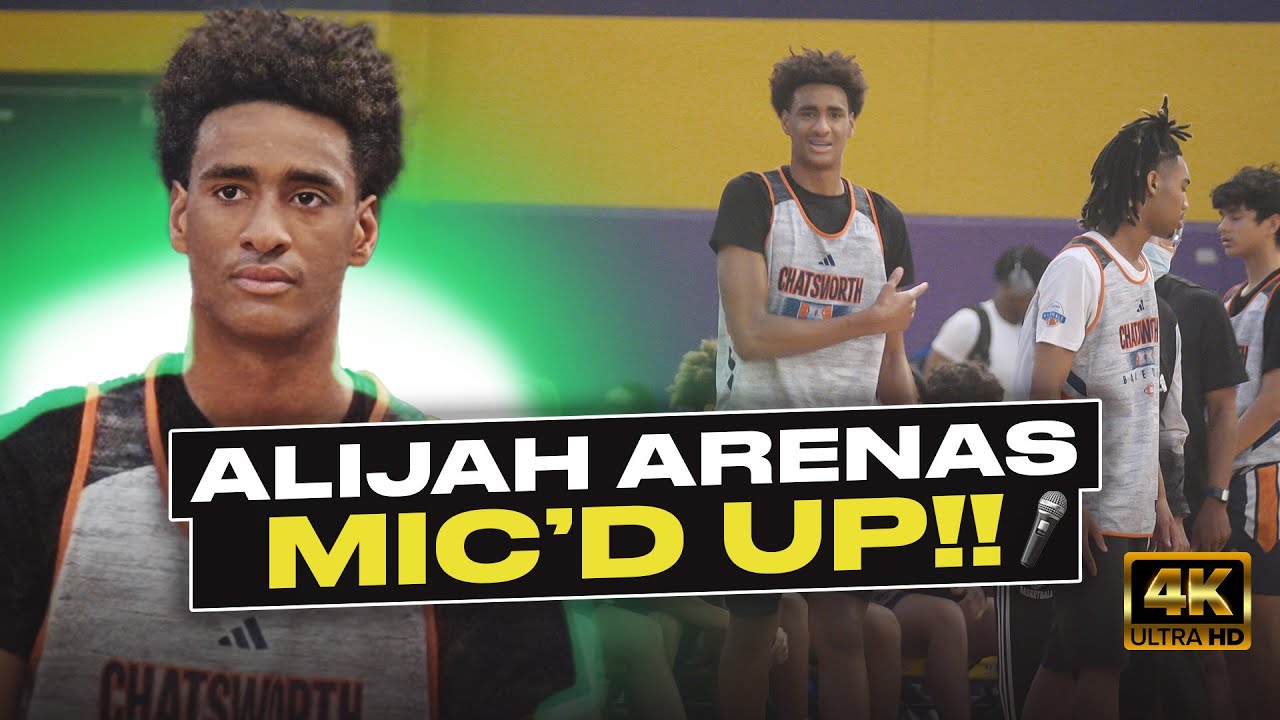 5-star Alijah Arenas mic'd up!! | FULL GAME HIGHLIGHTS