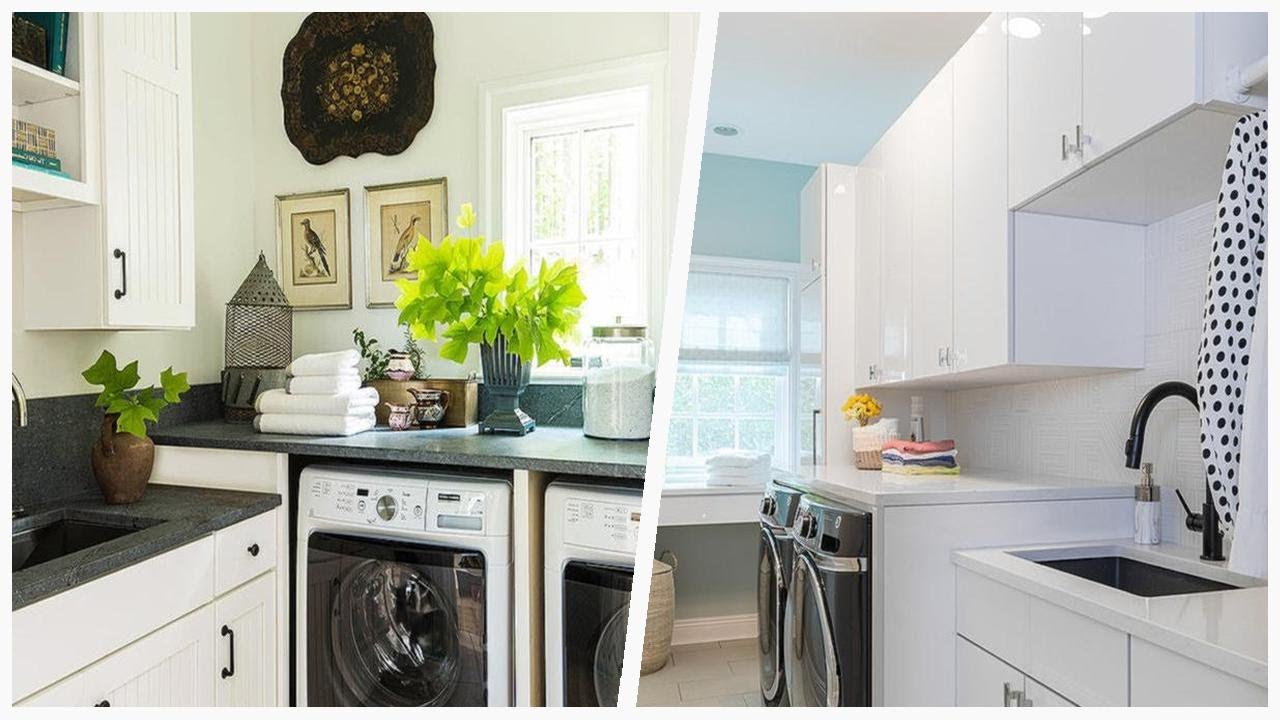 Maximize Your Laundry Space: Stylish White & Beige Solutions | Designer ...