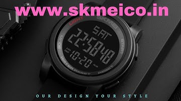 Skmei 1257 Original Watch full settings time alarm stopwatch timer