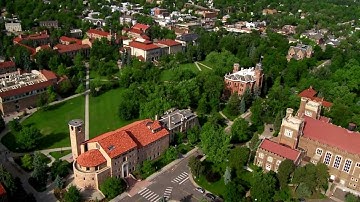 Flying Over CU-Boulder