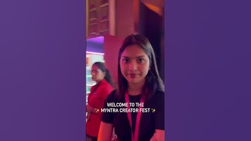 Myntra is Celebrating Creator Fest #Shorts - Myntra