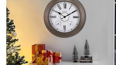 Large LED Backlit Clock Review! Luminously Awesome!