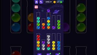 Ball Sort Master Game Level - 217 Without Boosters | Puzzle Game | #entertainment #puzzle #games