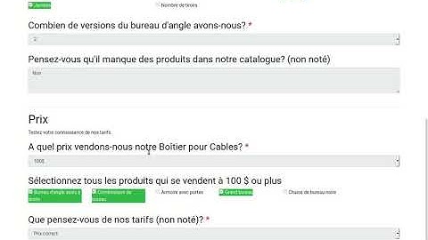 Présentation du module odoo de sondages