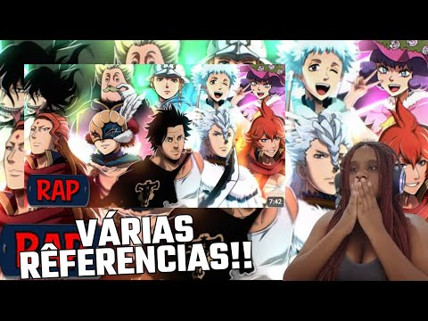 Leh React | É o Nosso Dever rap dos Capitães (Black Clover) KG
