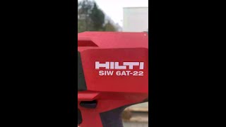 Save time installing anchors with Hilti SIW 6AT-22 impact wrench 🔥  #Hilti #Shorts #Construction