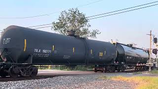 Tower 27 last train of the day for us one of the longest Union Pacific I have ever seen with mid DPU