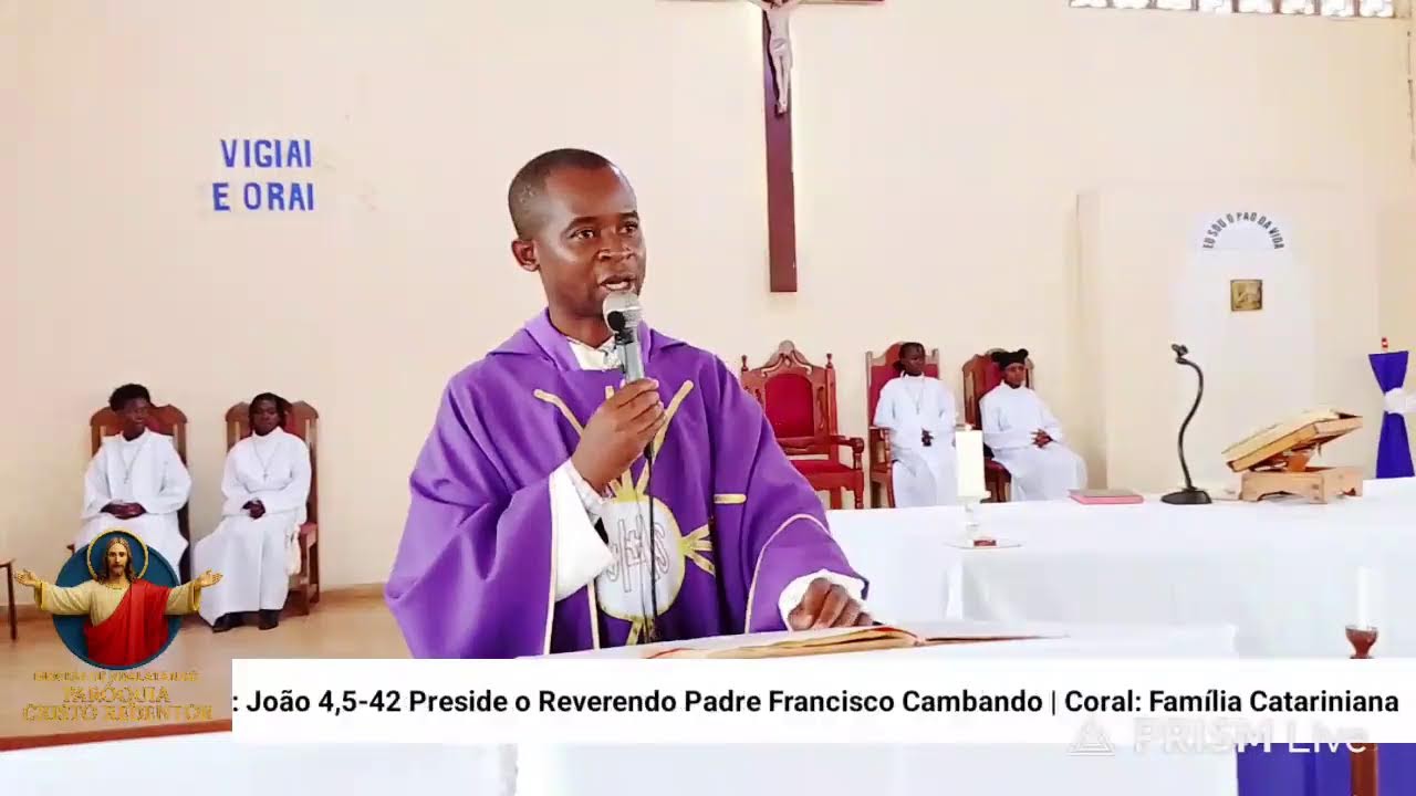 Missa Dominical III Domingo da Quaresma | Paróquia de Cristo Redentor | Missa dos Adultos 8 de Março