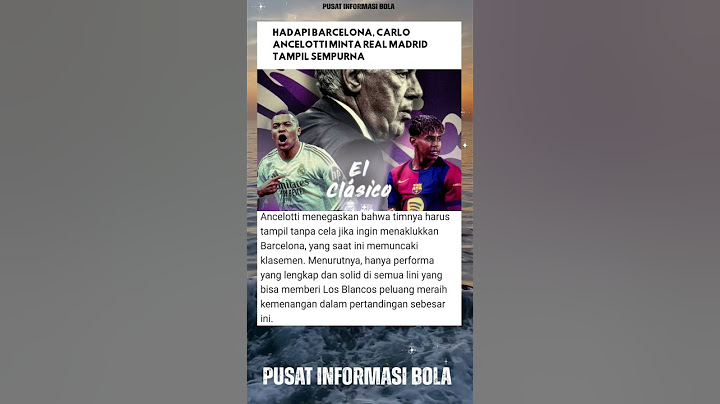 #football #elclasico #barca #realmadrid #updatebola #shortvideo #shorts #ancelotti
