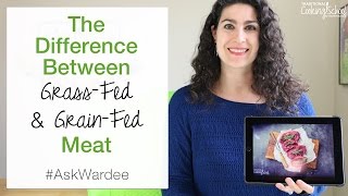 The Difference Between Grass-Fed & Grain-Fed Meat | #AskWardee 073
