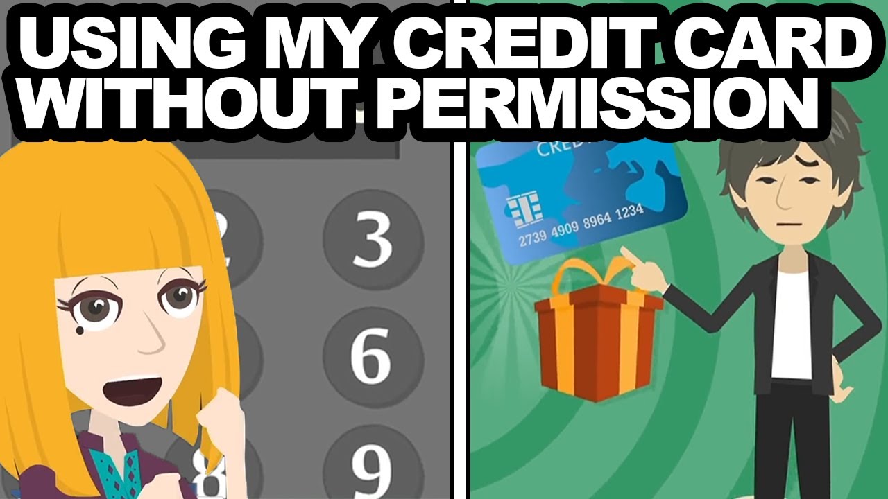 My husband and his parents went on holiday and on a shopping spree with my credit card…
