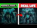 Minecraft vs Real Life: The STRONGEST Mobs Ever Created 😱💀
