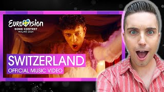 Nemo - The Code | Eurovision 2024 Winner | MUSIC VIDEO REACTION