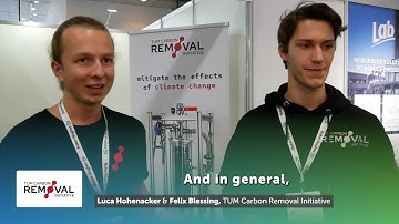 Luca Hohenacker & Felix Blessing - TUM Carbon Removal  - Carbon Capture Technology Expo Europe 2022