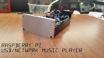 Raspberry Pi Audio Player Construction + Download PCB and Files