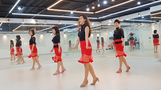Maria Maria | by Sabina Beyli (Improver Samba) line dance | Withus Korea, Seoul