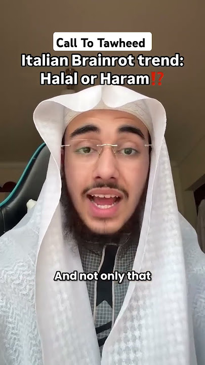 Italian Brainrot : halal or haram? #ai #halal #haram