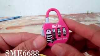 Set Code Password Combination Padlock Locker Lock screenshot 5