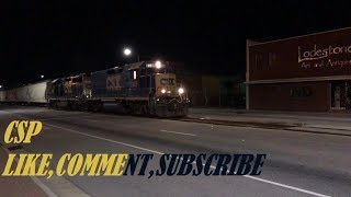 [CSXT]2345 Road Mate & 6902 GP40-2 Leads F736-09 Coming Back From Vander NC & 1st Gen K5LA In Fay NC