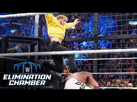 Logan Paul screws Seth "Freakin" Rollins: WWE Elimination Chamber 2023 highlights