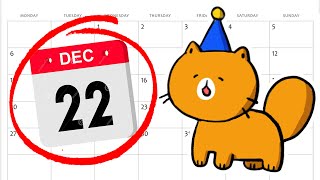 when youre born in december...