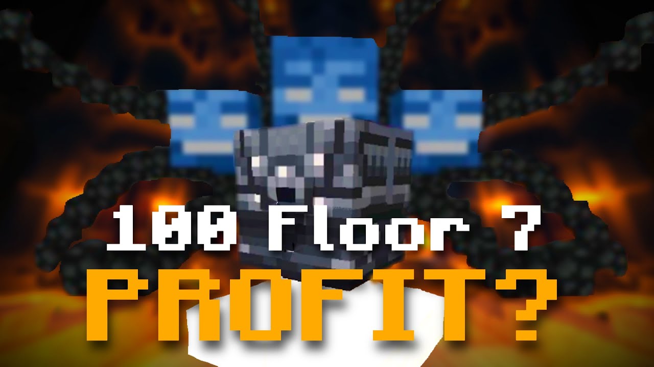 What I Got From 100 FLOOR 7 Loot Chests Hypixel Skyblock YouTube
