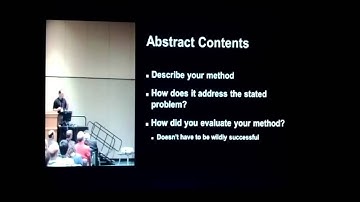 How (not) to Prepare an I/ITSEC Abstract