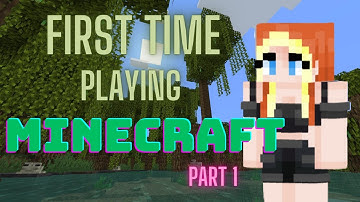 First time playing Minecraft EVER!