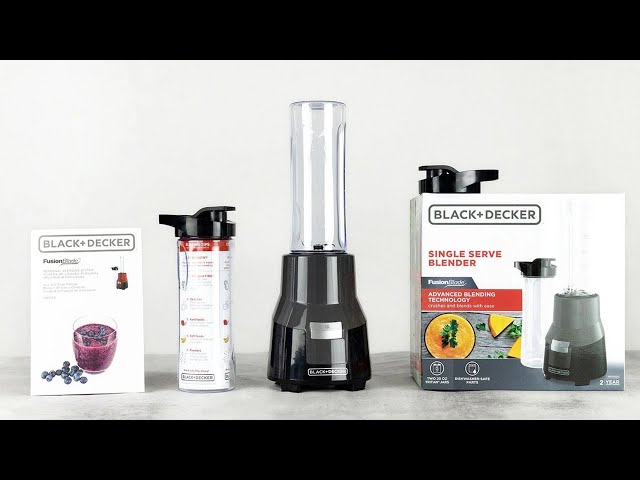 Black & Decker Fusion Blade Blender PB1002R NIB Single Serve Blending System