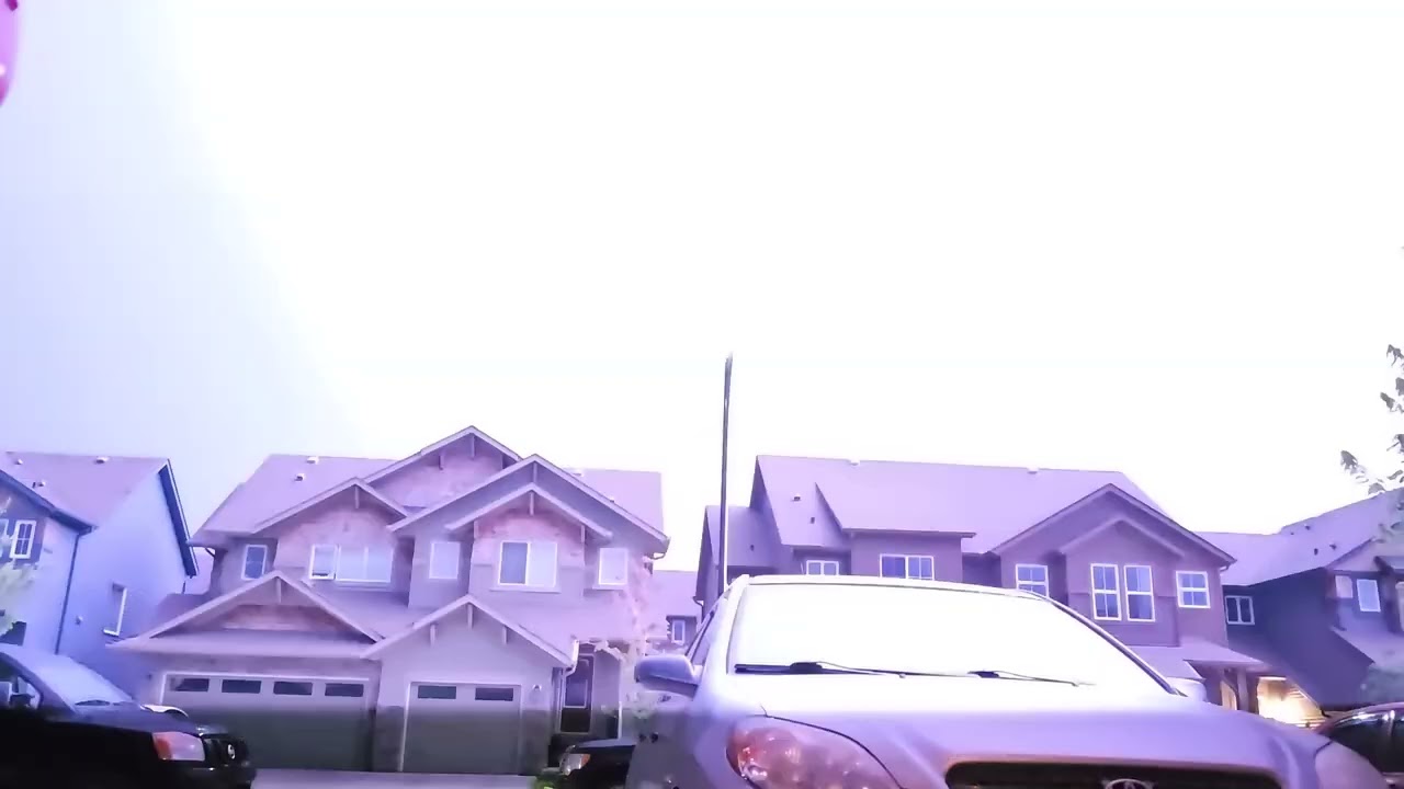 July 23/24 frequent lightning storm, Edmonton, AB.