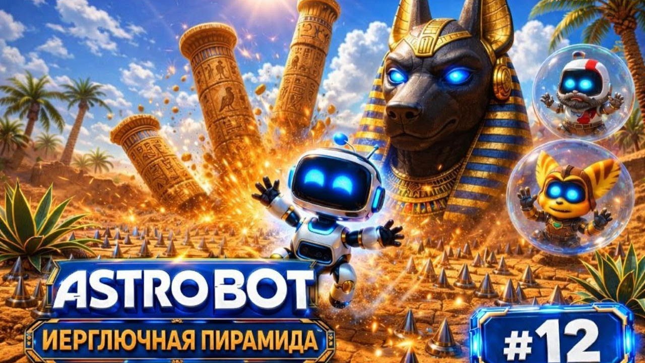 ASTRO BOT #12 🌴 ПРИКЛЮЧЕНИЕ В ПИРАМИДЕ АНУБИСА! Спасаем друзей!