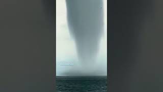 Powerful waterspout surprises Friedrichshafen on Lake Constance!