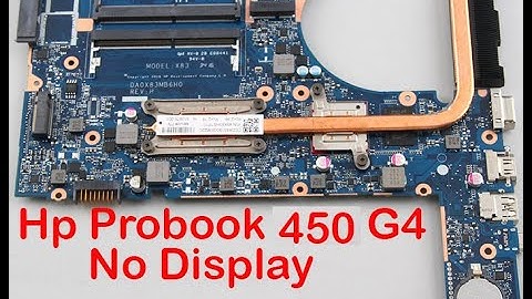 Laptop No Display| Hp Probook 450 G4| 2023