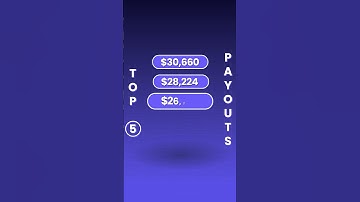 Top 5 payouts of May 27 - June 02