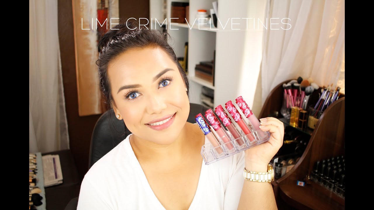 Lime Crime Velvetines {10 Lip Swatches}