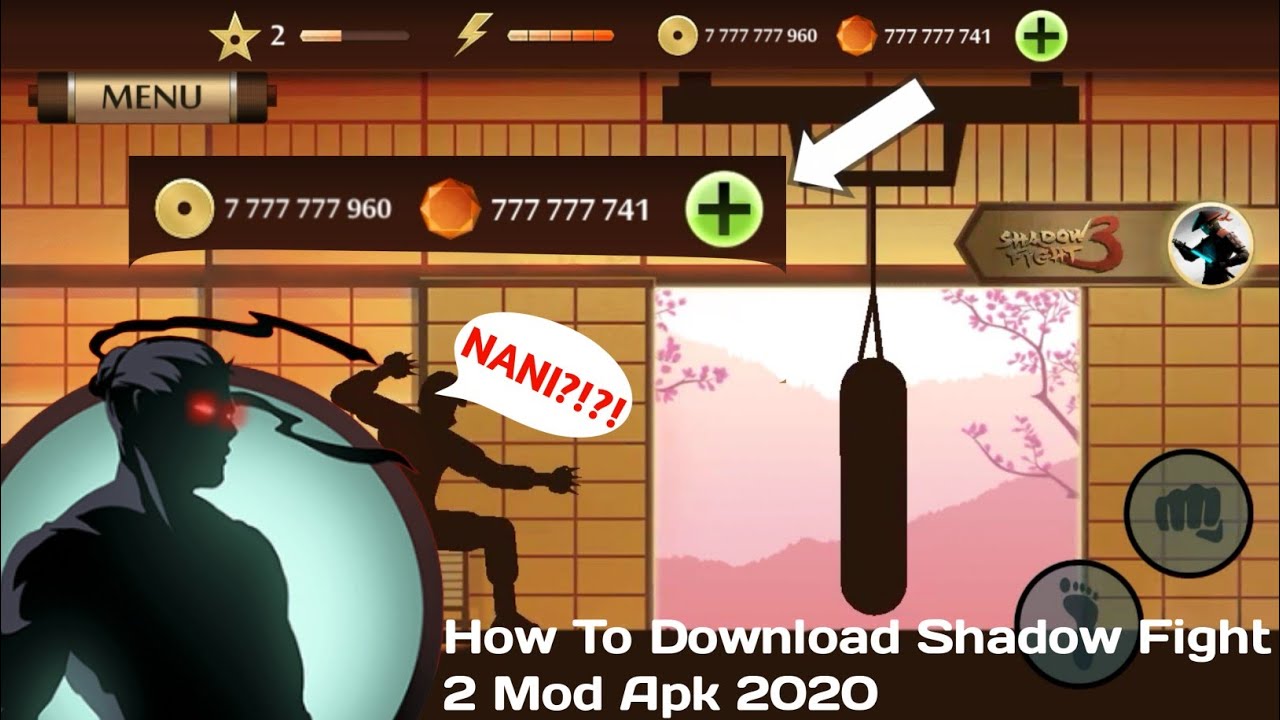 Cara Download game Shadow Fight 2 mod apk YouTube