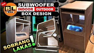 outdoor subwoofer box