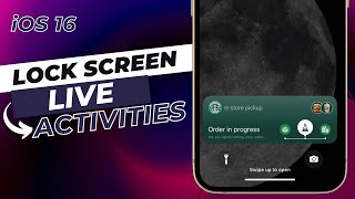 Live Activities API - ActivityKit - WidgetKit - iOS 16 - Xcode 14 - SwiftUI