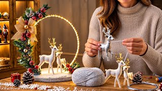 An Upcycling Idea with Aluminum Foil and Wool Yarn! Look How I Made It! 🥰