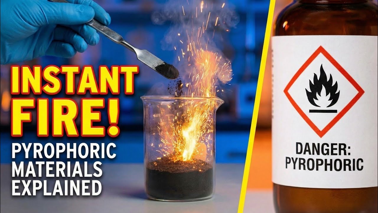 Pyrophobic Sign What is Pyrophoric Materials #hsetraining #leadauditor #nebosh # ...