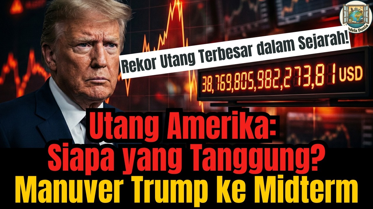 Utang Amerika $38 Triliun… Siapa yang Sebenarnya Bayar?