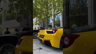 BURTAL FERRARI 458 SPOTTED IN PUBLIC#automobile #automayo #cartok #ferrari #hypercar #458
