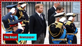 Why Prince Harry couldn't salute during queen's funeral