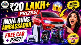 PS5, Apple Watch, Gaming PC & a CAR?! 😱 INDIA RUNS Ambassador Program Is INSANE! 🔥 screenshot 3