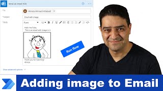 How to add image to email in Power Automate "Send an email (V2)"